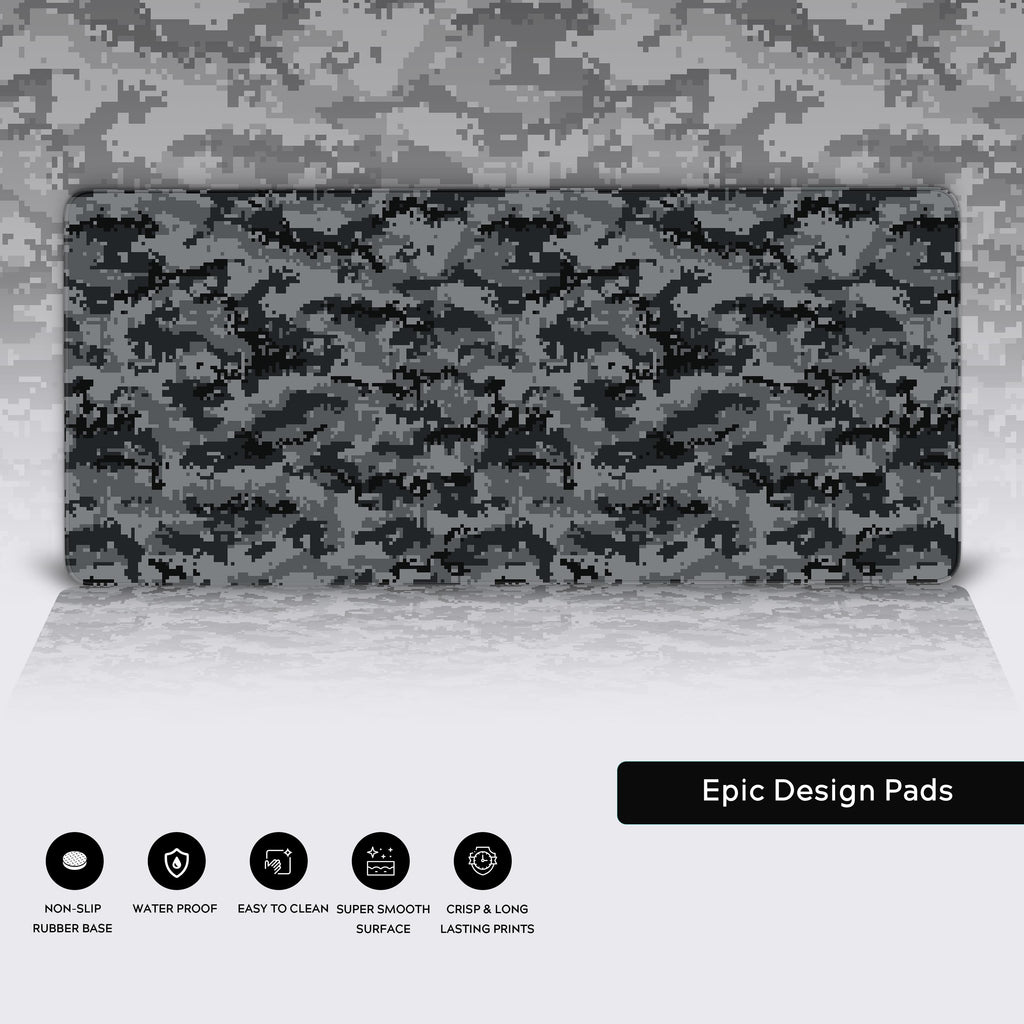 Gray Pixel Camo