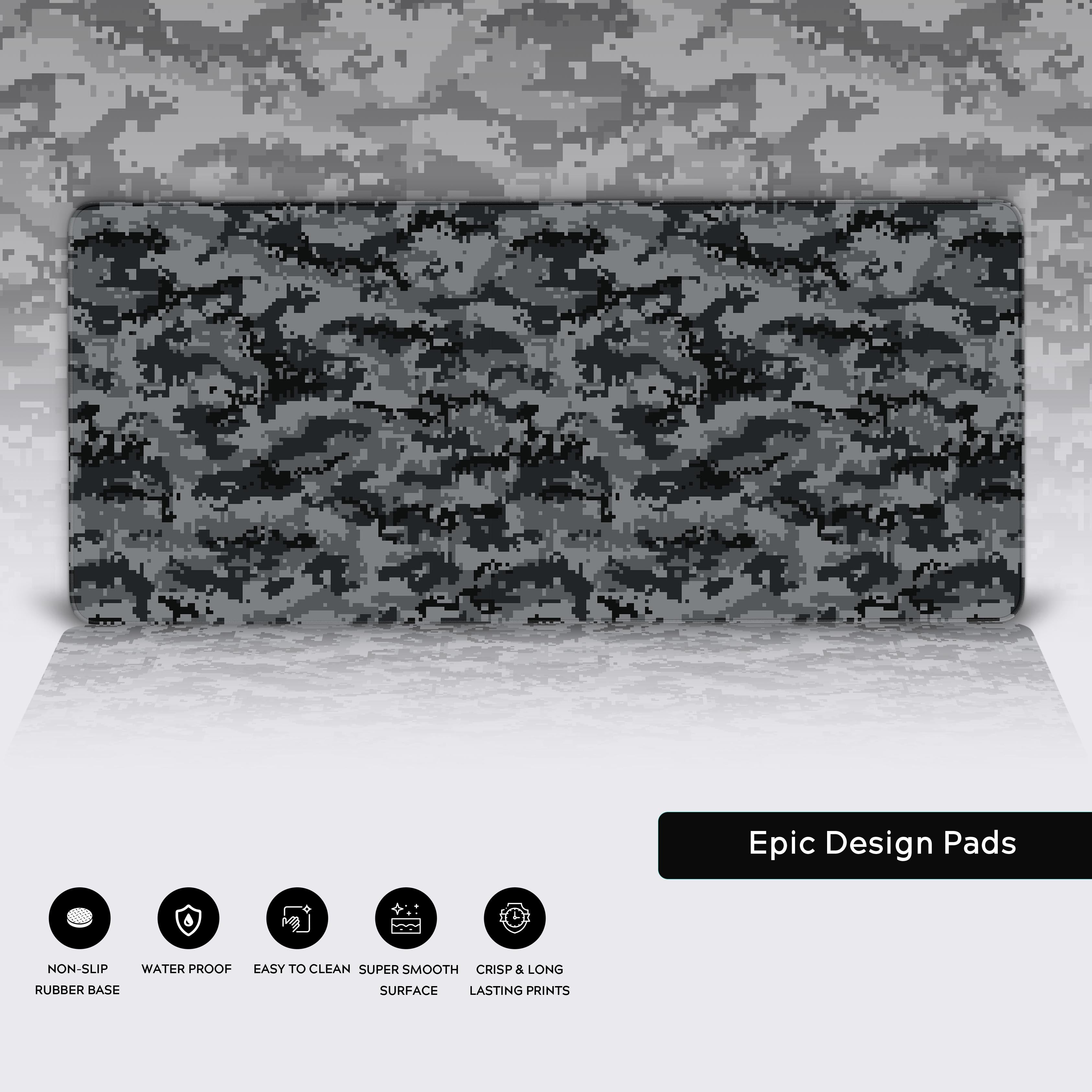 Gray Pixel Camo