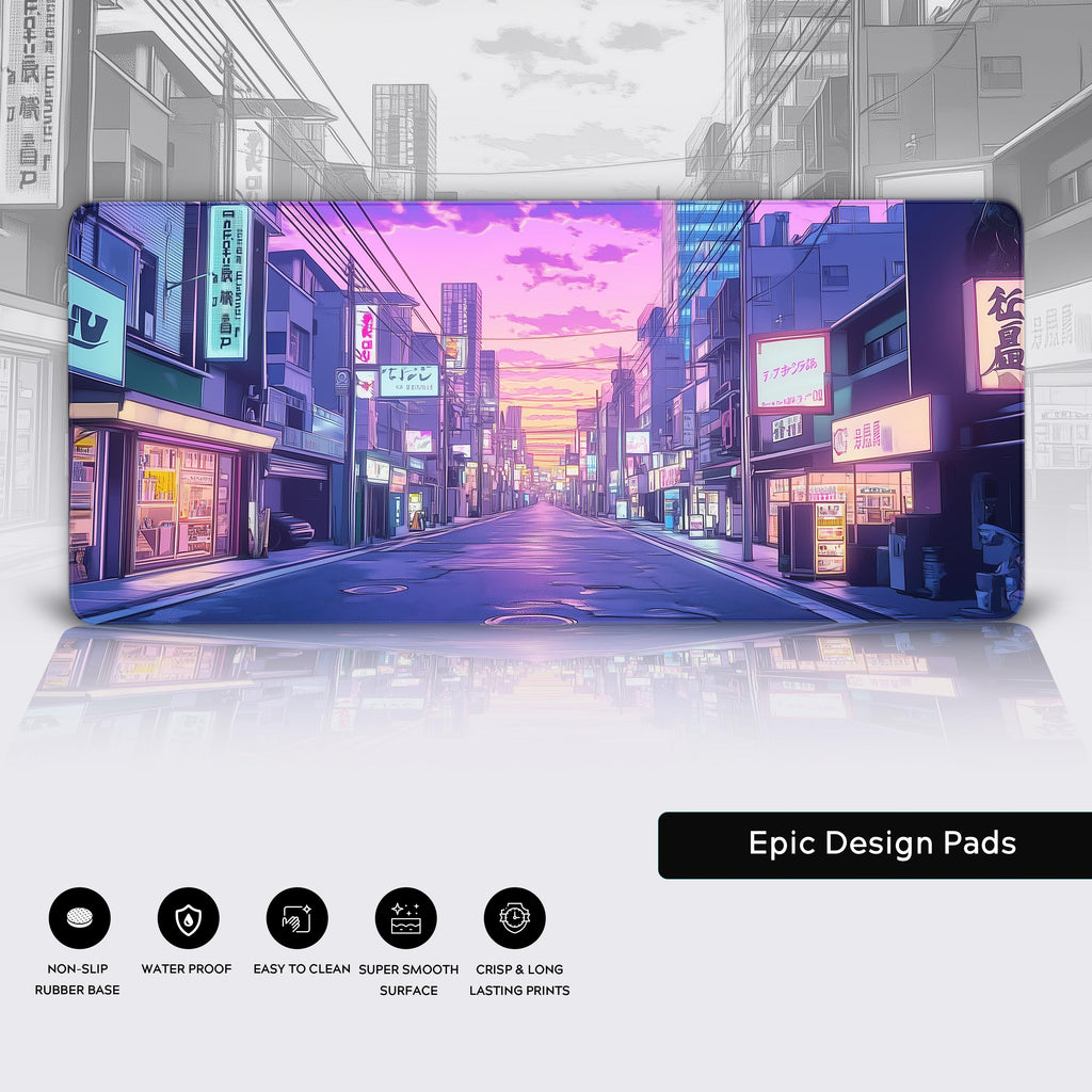 Tokyo Lofi Desk Pad