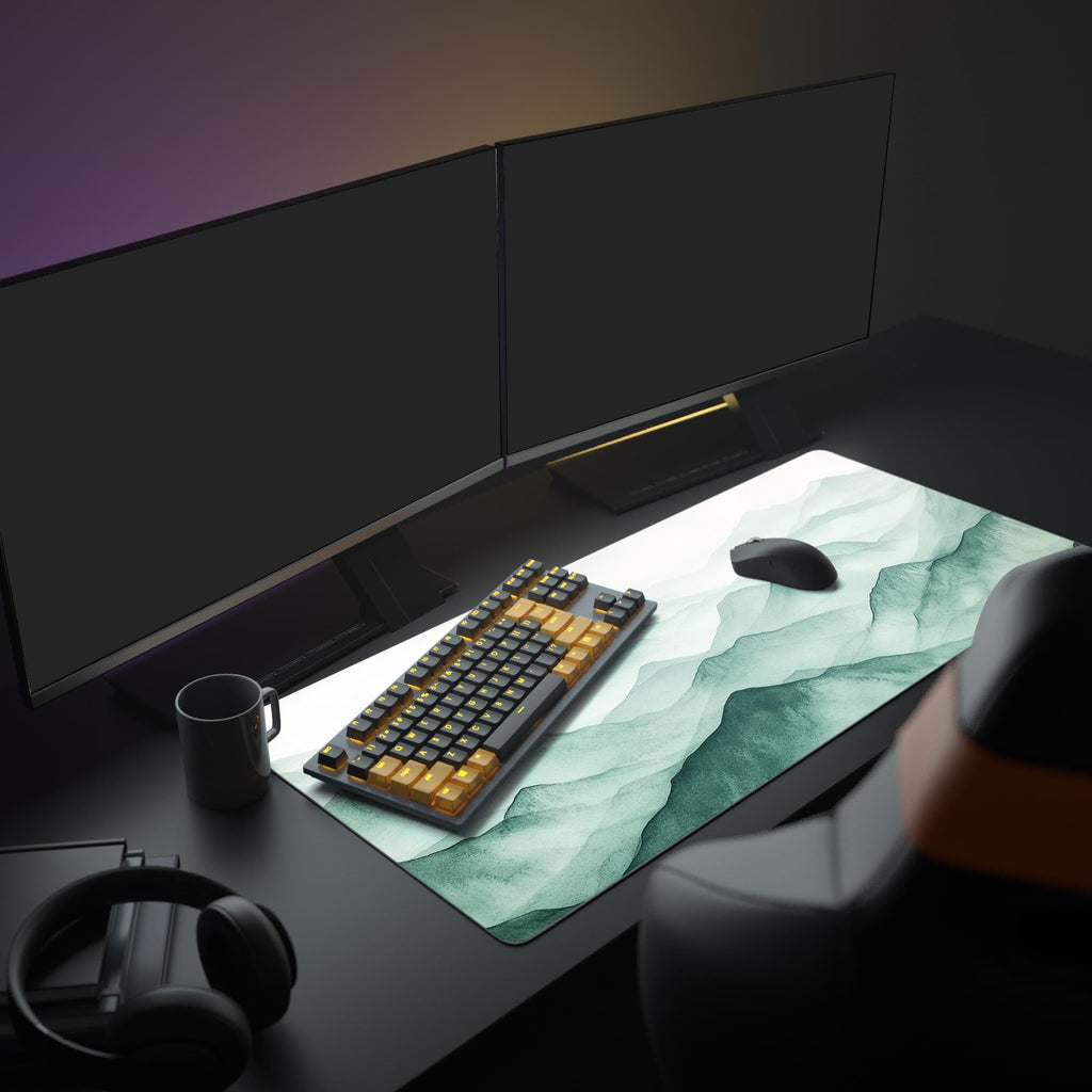 Calming Mountain Desk Pad