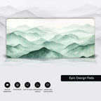 Calming Mountain Desk Pad