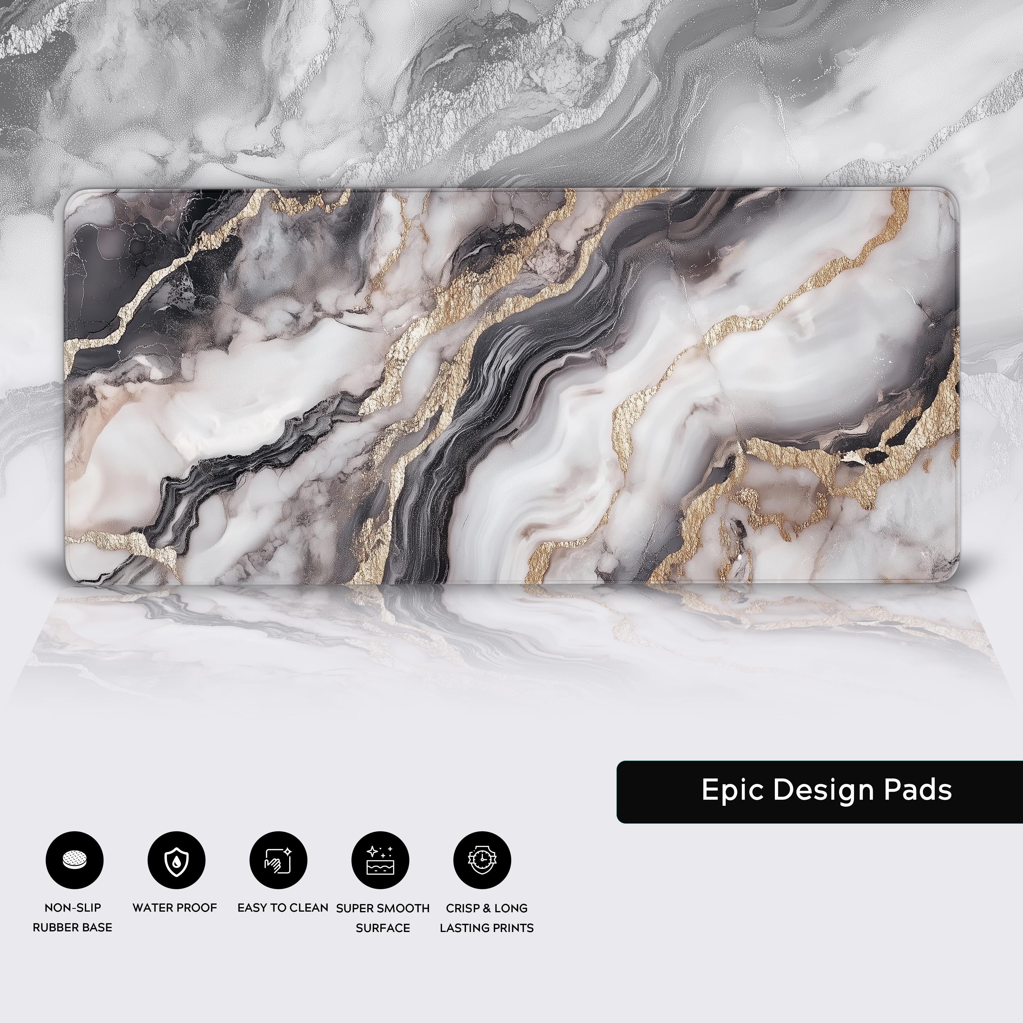 Marble Desk Pad