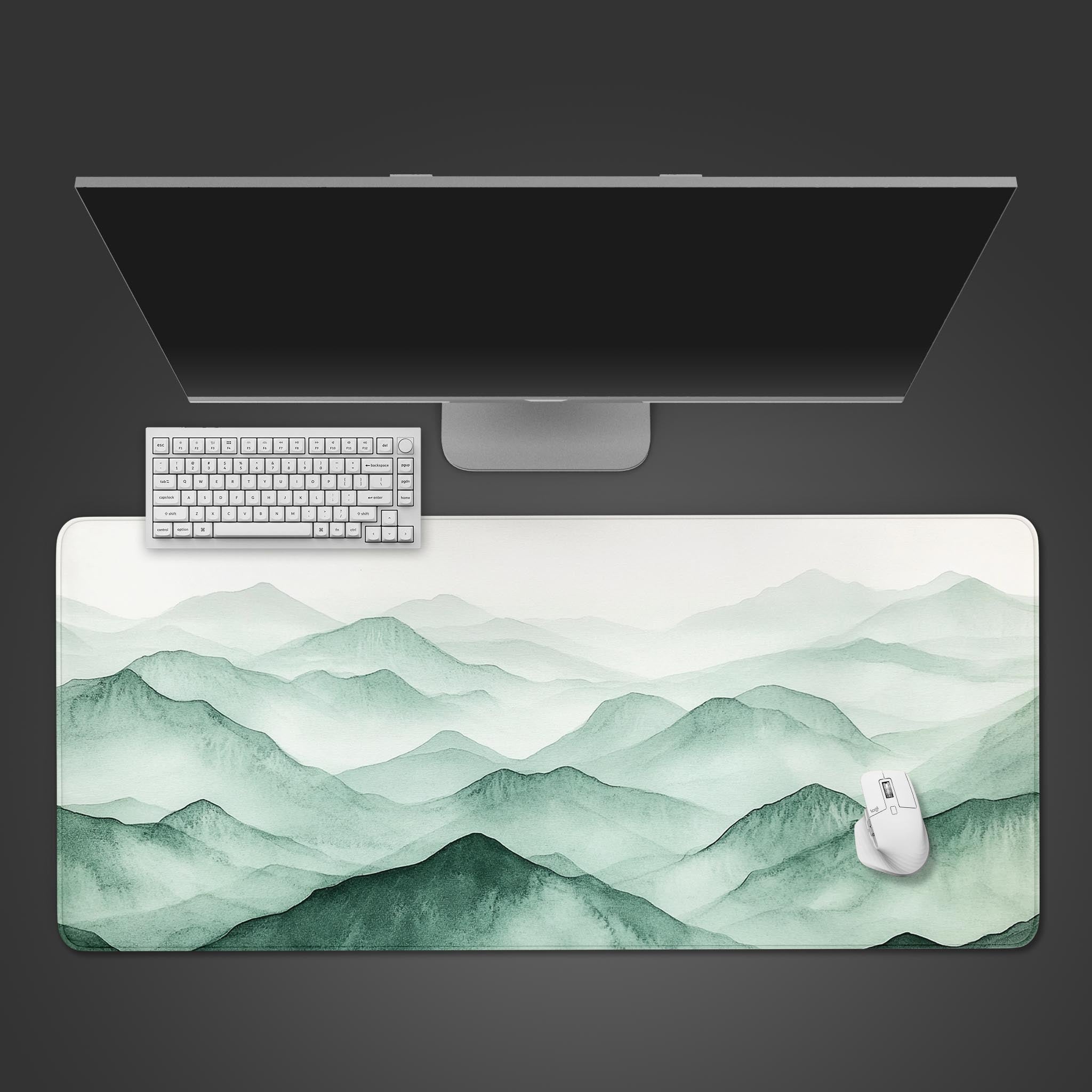Calming Mountain Desk Pad