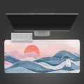 Coastal Aesthetic Desk Pad