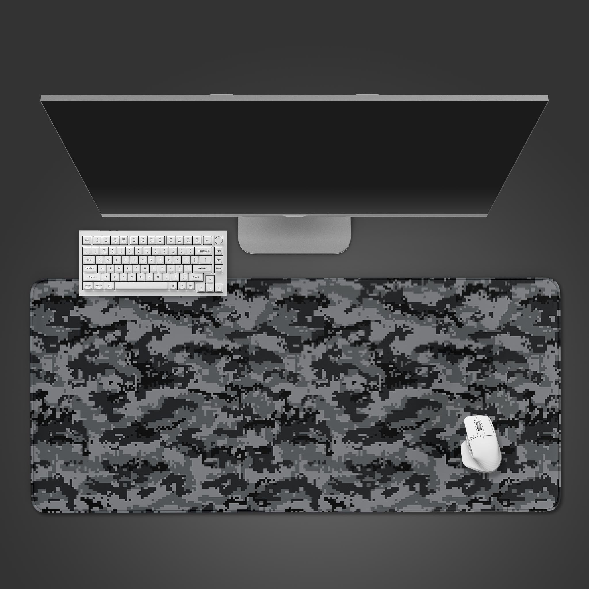 Gray Pixel Camo